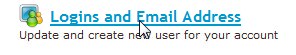 Logins and Email Address
