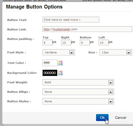 Manage Button Options